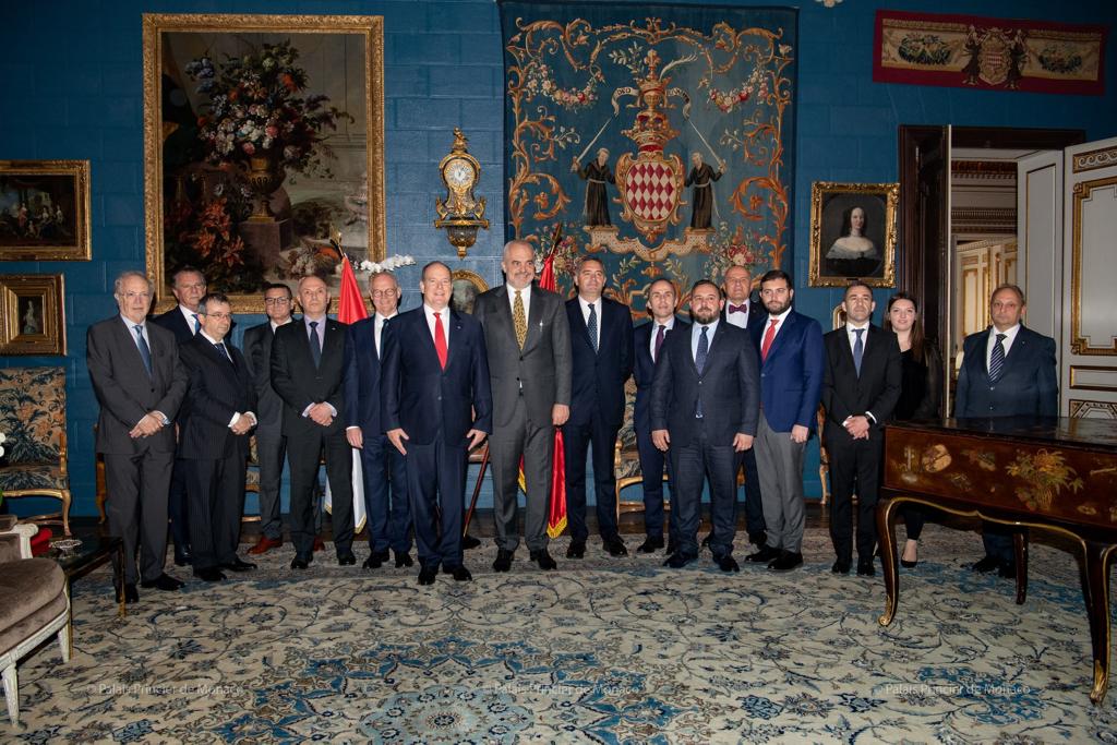 Дела княжеские: князь Монако принял премьер-министра Албании