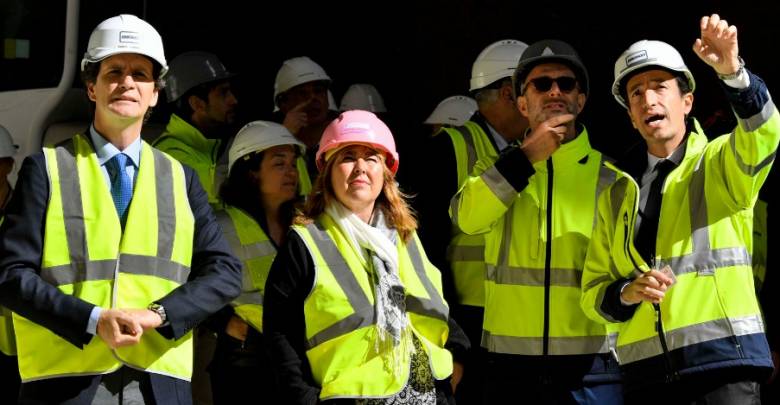 Мари-Пьер Грамалья посетила строительную площадку «Entrée de ville» 