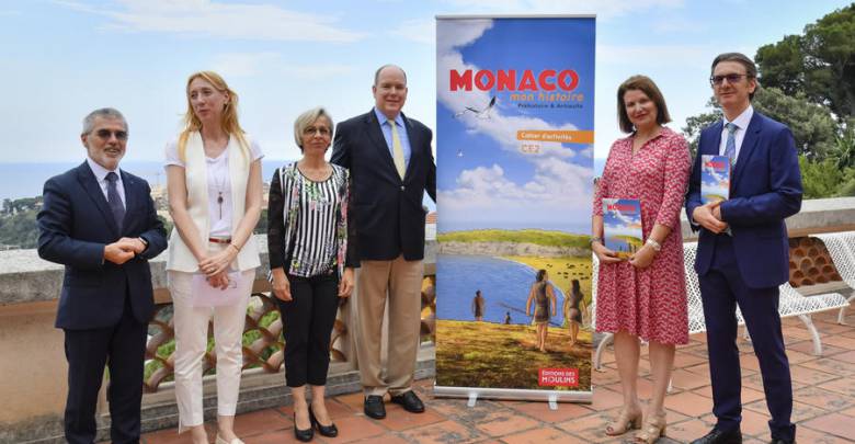 Презентация первого учебника по истории Монако
