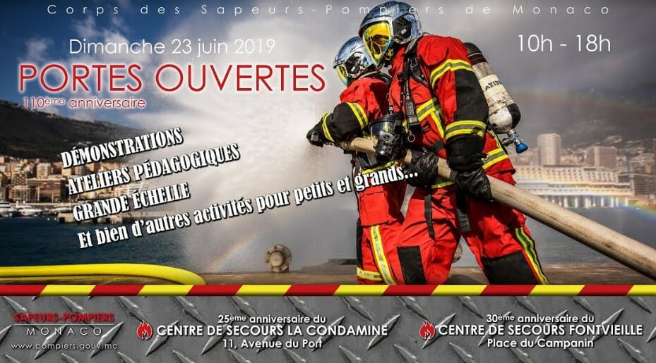 День открытых дверей Корпуса пожарных Монако