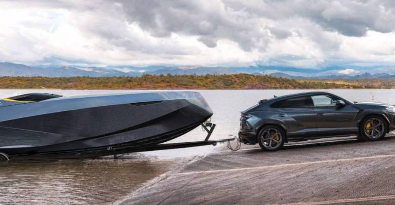 Яхта, вдохновленная Lamborgini, и другие новости