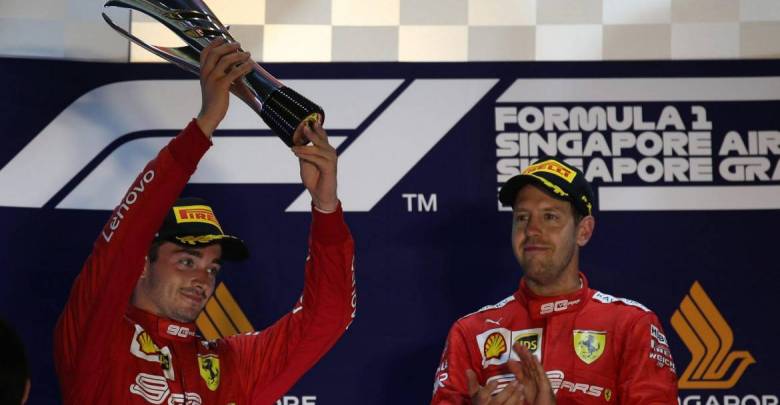 Гран-при Сингапура: дубль Ferrari и сомнительная стратегия команды