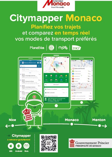 Приложение Citymapper для Монако: за экологические способы передвижения