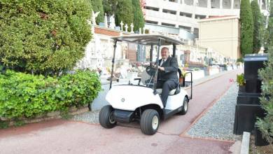 Электрический транспорт доступен на кладбище Монако
