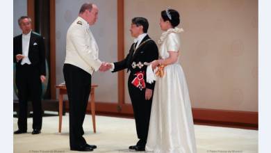 Дела княжеские: Альбер II на церемонии вступления императора Японии на престол