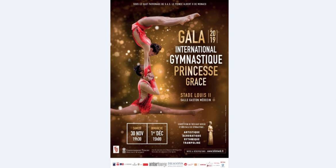 Международный праздник гимнастики International Gymnastics Gala «Princesse Grace»