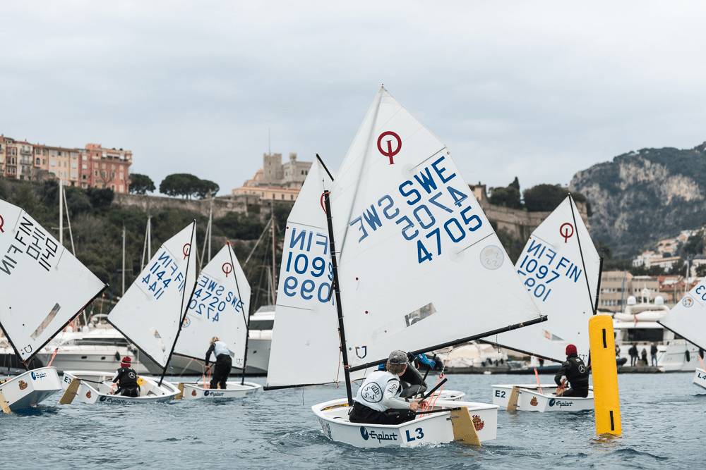 Регата юных яхтсменов - Monaco Optimist Team Race