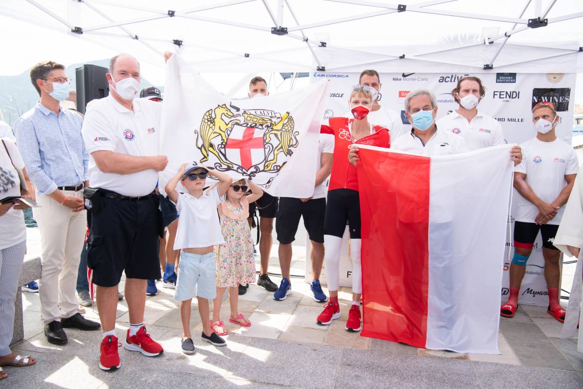 Calvi-Monaco Water Bike Challenge: княгиня Шарлен и команда Serenity оставили свой след в истории