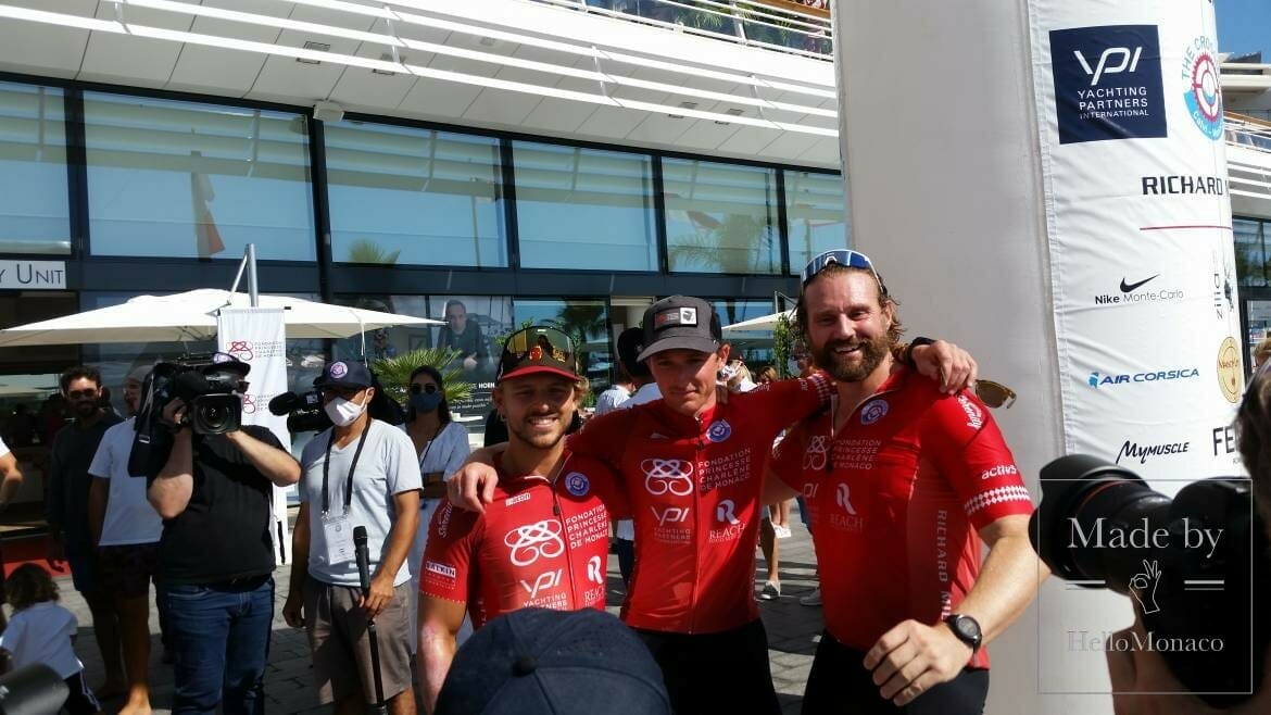 Calvi-Monaco Water Bike Challenge: княгиня Шарлен и команда Serenity оставили свой след в истории