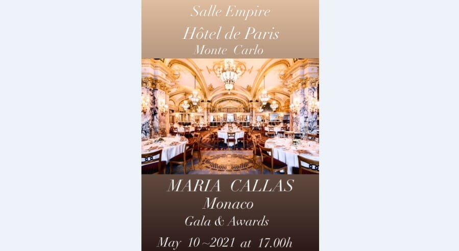 Первый гала-концерт Maria Callas Monaco Gala & Awards 2021
