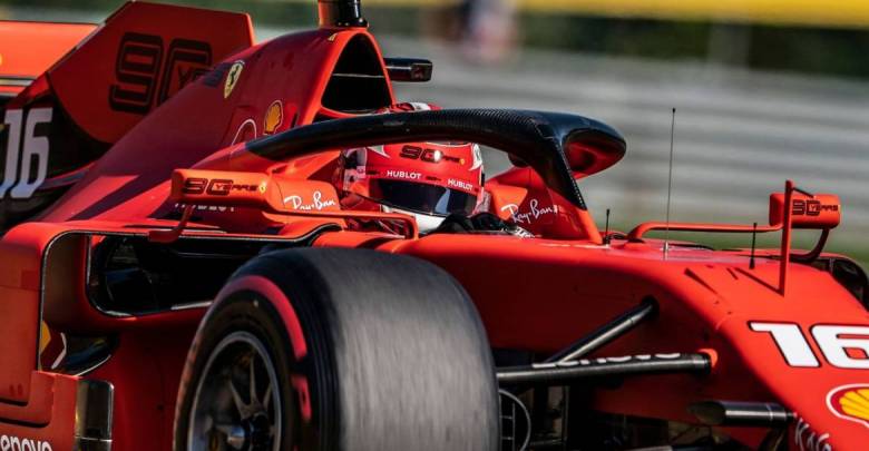 Уникальный подарок: Ferrari SF1OOO c автографом Леклера