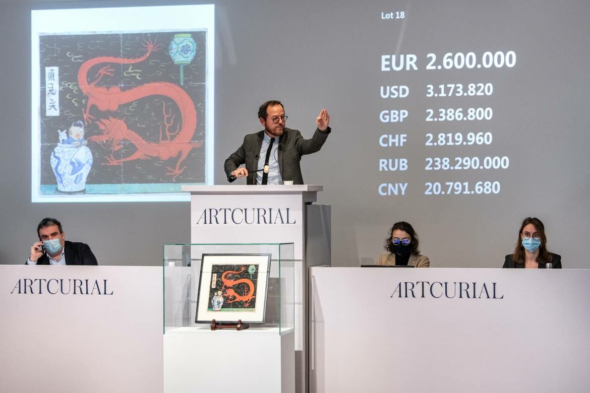 Artcurial продаёт на аукционе комикс за рекордную сумму