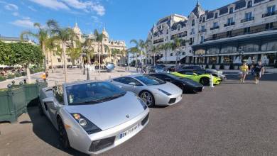 Торжественное открытие Lamborghini Club Monaco в княжестве