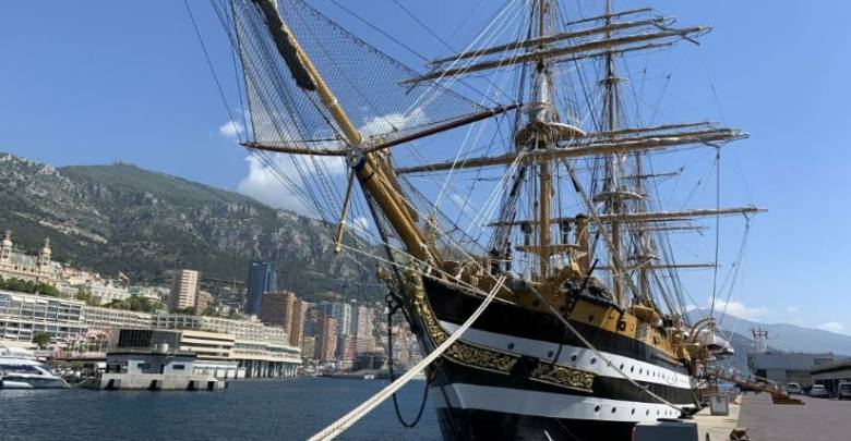Жемчужина итальянского флота в порту Монако