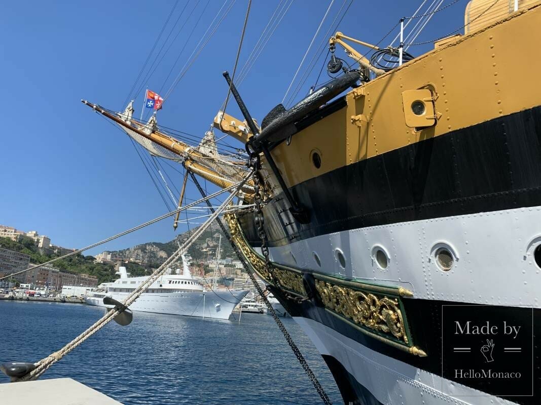 Жемчужина итальянского флота в порту Монако