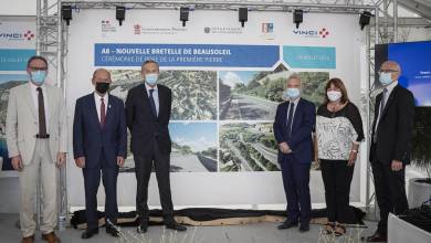 Новый съезд с A8 на уровне Босолей: первый камень заложен