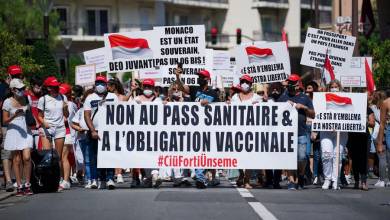 Почти 800 человек в Монако выступили против санитарного пропуска