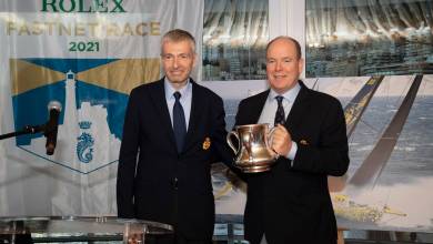 Дмитрий Рыболовлев передал князю Монако трофей Rolex Fastnet