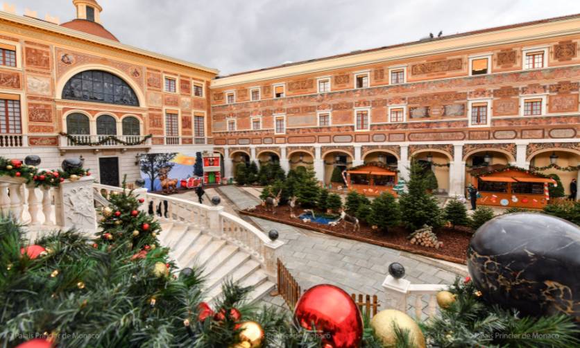 Рождество в Княжеском дворце для детей Монако